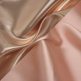 Double Faced Lame Mikado - Peach - Sara Collection