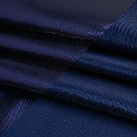 Double Faced Lame Mikado - Navy Blue - Sara Collection