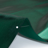 Double Faced Lame Mikado - Dark Green - Sara Collection
