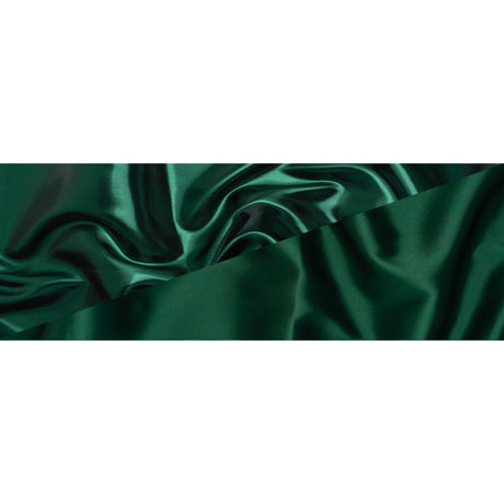 Double Faced Lame Mikado - Dark Green - Sara Collection