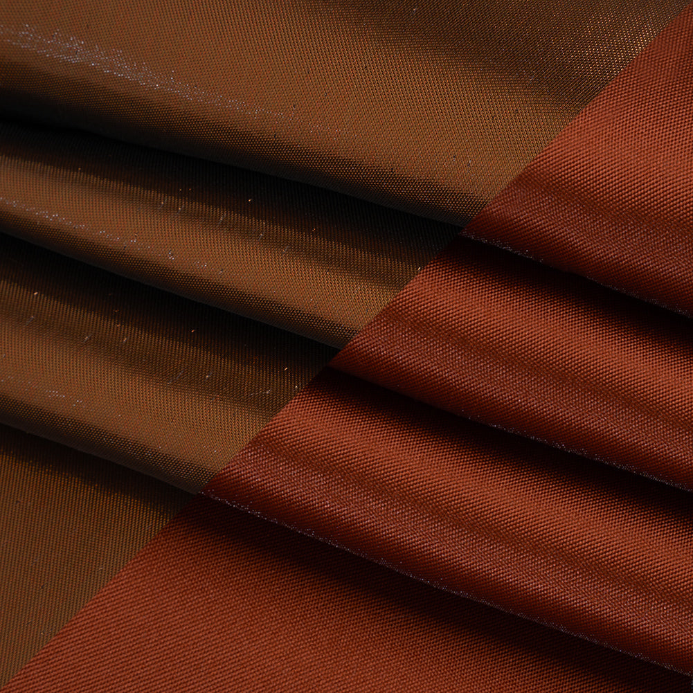 Double Faced Lame Mikado - Adobe Brown - Sara Collection