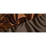 Double Faced Lame Mikado - Dusty Brown - Sara Collection