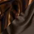 Double Faced Lame Mikado - Dusty Brown - Sara Collection