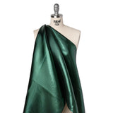 Double Faced Lame Mikado - Sea Green - Sara Collection