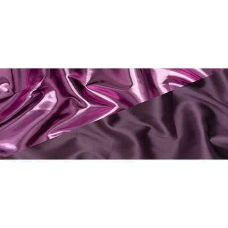 Double Faced Lame Mikado - Thistle - Sara Collection