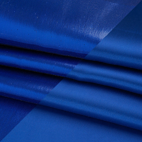 Double Faced Lame Mikado - Cobalt Blue - Sara Collection