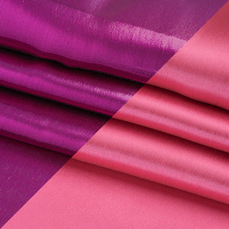 Double Faced Lame Mikado - Magenta - Sara Collection