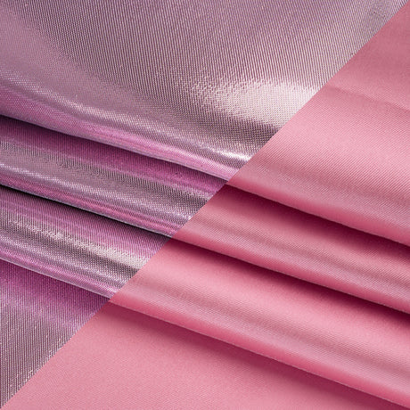 Double Faced Lame Mikado - Bubblegum Pink - Sara Collection