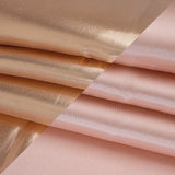 Double Faced Lame Mikado - Peachy Pink - Sara Collection