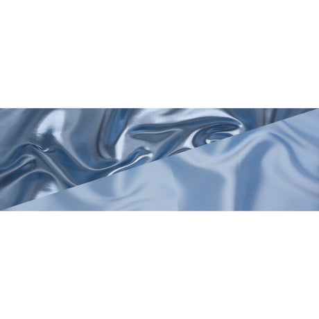 Double Faced Lame Mikado - Baby Blue - Sara Collection