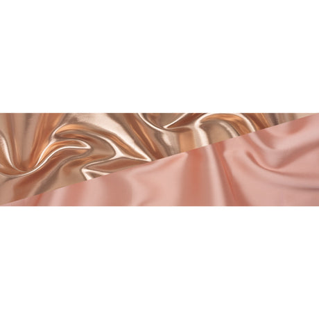 Double Faced Lame Mikado - Canteloupe - Sara Collection