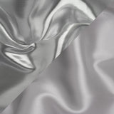 Double Faced Lame Mikado - Silver - Sara Collection