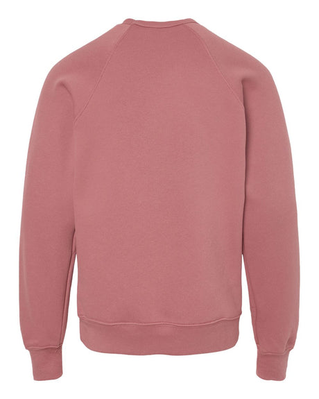 Image 1: Bella Canvas 3901Y Youth Sponge Fleece Crewneck SweatshirtImage 2: Soft fleece kids crewneck pulloverImage 3: Youth Bella Canvas sweatshirt designImage 4: Blank youth sweatshirt for printingImage 5: Comfortable children's fleece apparelImage 6: Premium kids crewneck sweatshirt