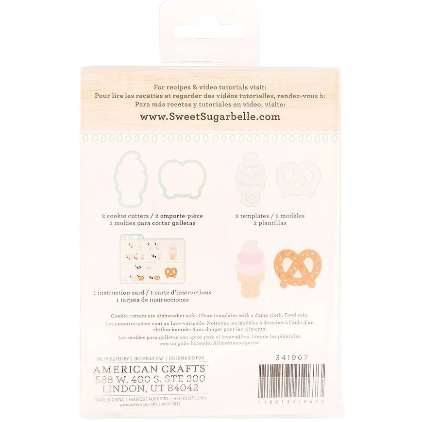 Sweet Sugerbelle "SNACK TIME" Cookie Cutter Set