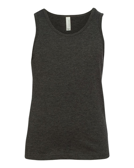 BELLA + CANVAS® Youth Heather CVC Tank Top - 3480YCVC