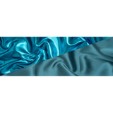 Double Faced Lame Mikado - Dark Blue - Sara Collection