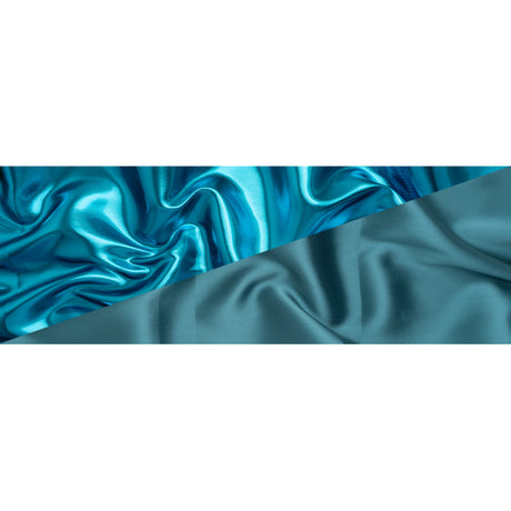 Double Faced Lame Mikado - Dark Blue - Sara Collection