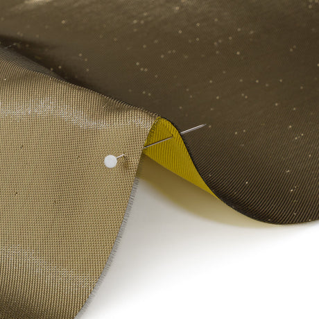 Double Faced Lame Mikado - Yellow - Sara Collection