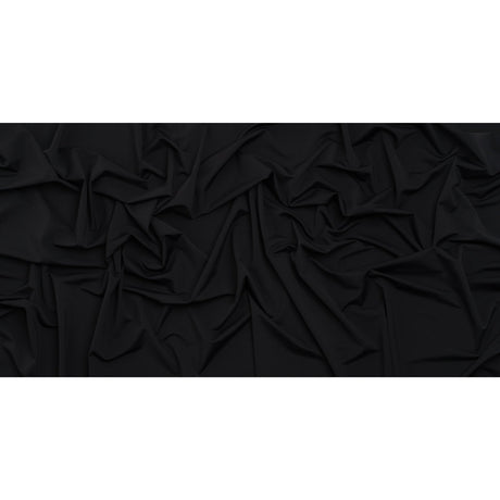 Yaya Han Matte Nylon Spandex Tricot Knit with 4-Way Stretch - Black - Cosplay Collection