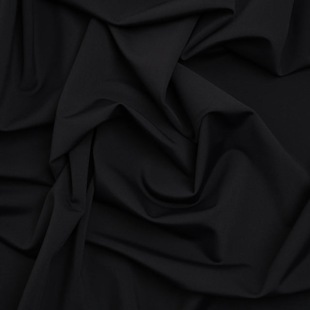 Yaya Han Matte Nylon Spandex Tricot Knit with 4-Way Stretch - Black - Cosplay Collection