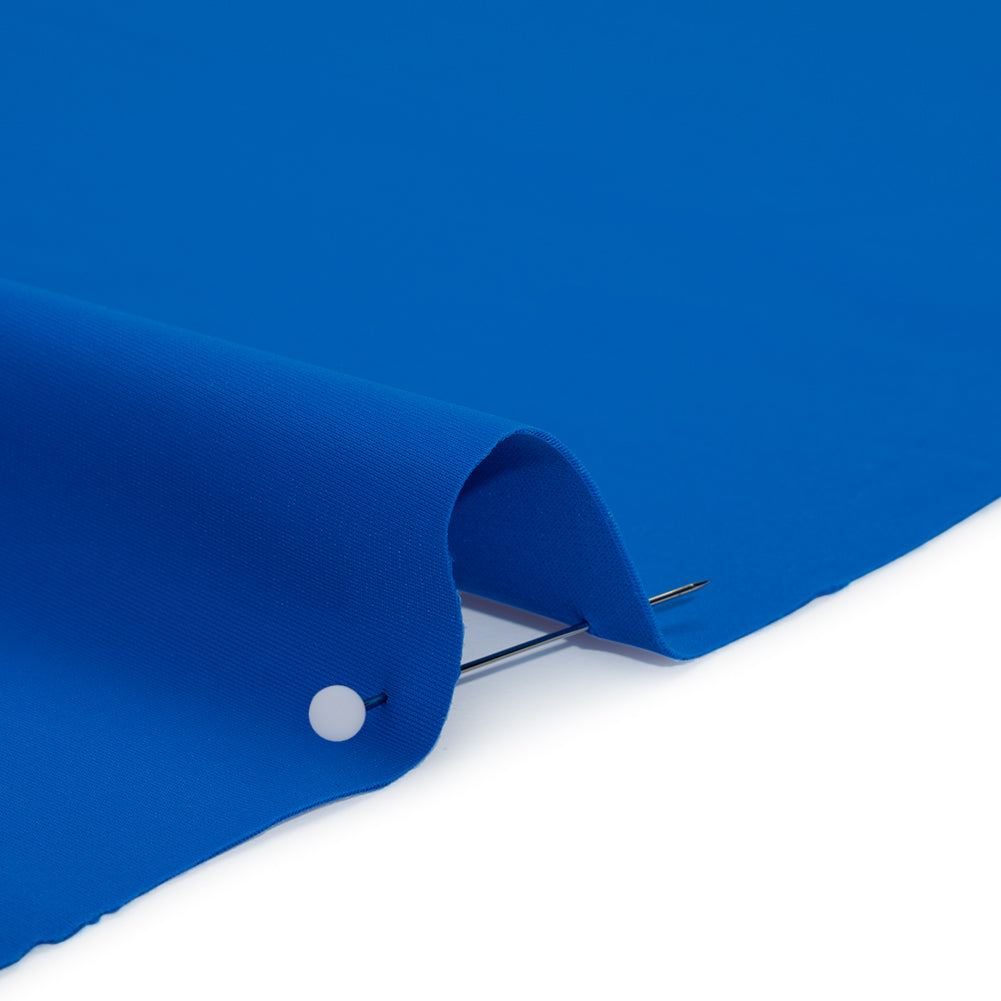 Yaya Han Matte Polyester Spandex Tricot Knit with 4-Way Stretch - Bright Blue - Cosplay Collection