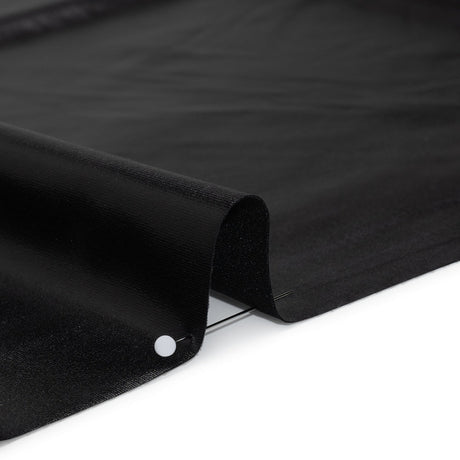 Yaya Han Metallic Foiled Stretch Spandex Polyester Jersey - Black - Cosplay Collection