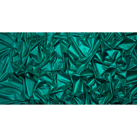 Yaya Han Metallic Foiled Stretch Spandex Polyester Jersey - Emerald Green - Cosplay Collection