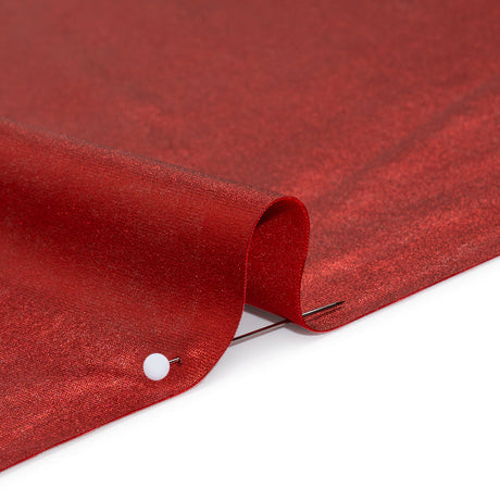 Yaya Han Metallic Foiled Stretch Spandex Polyester Jersey - Red - Cosplay Collection