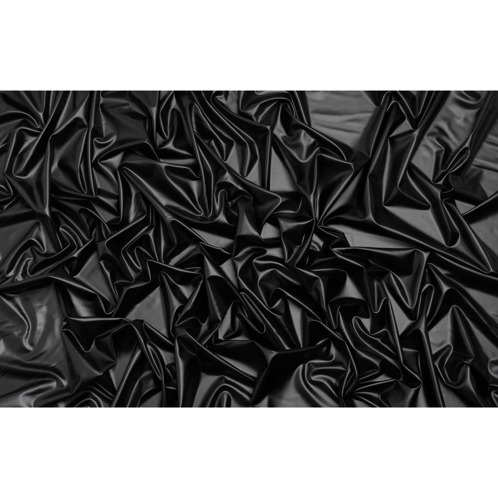 Yaya Han Stretch Faux Leather/Pleather - Glossy Black - Cosplay Collection