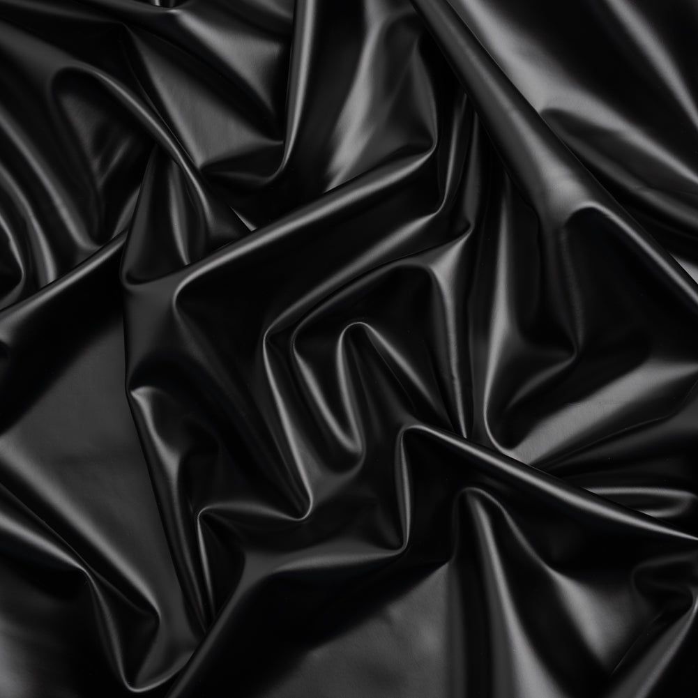 Yaya Han Stretch Faux Leather/Pleather - Glossy Black - Cosplay Collection