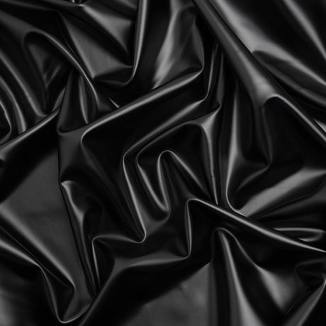 Yaya Han Stretch Faux Leather/Pleather - Glossy Black - Cosplay Collection