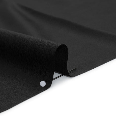 Yaya Han Stretch Faux Leather/Pleather - Pebbled Black - Cosplay Collection