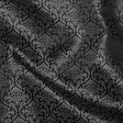 Yaya Han Polyester and Nylon Brocade - Imperial Silver and Black Damask - Cosplay Collection