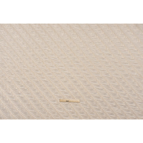Yaya Han Puckered Novelty Woven - Cream and Gold Geometric Diagonal Stripes - Cosplay Collection