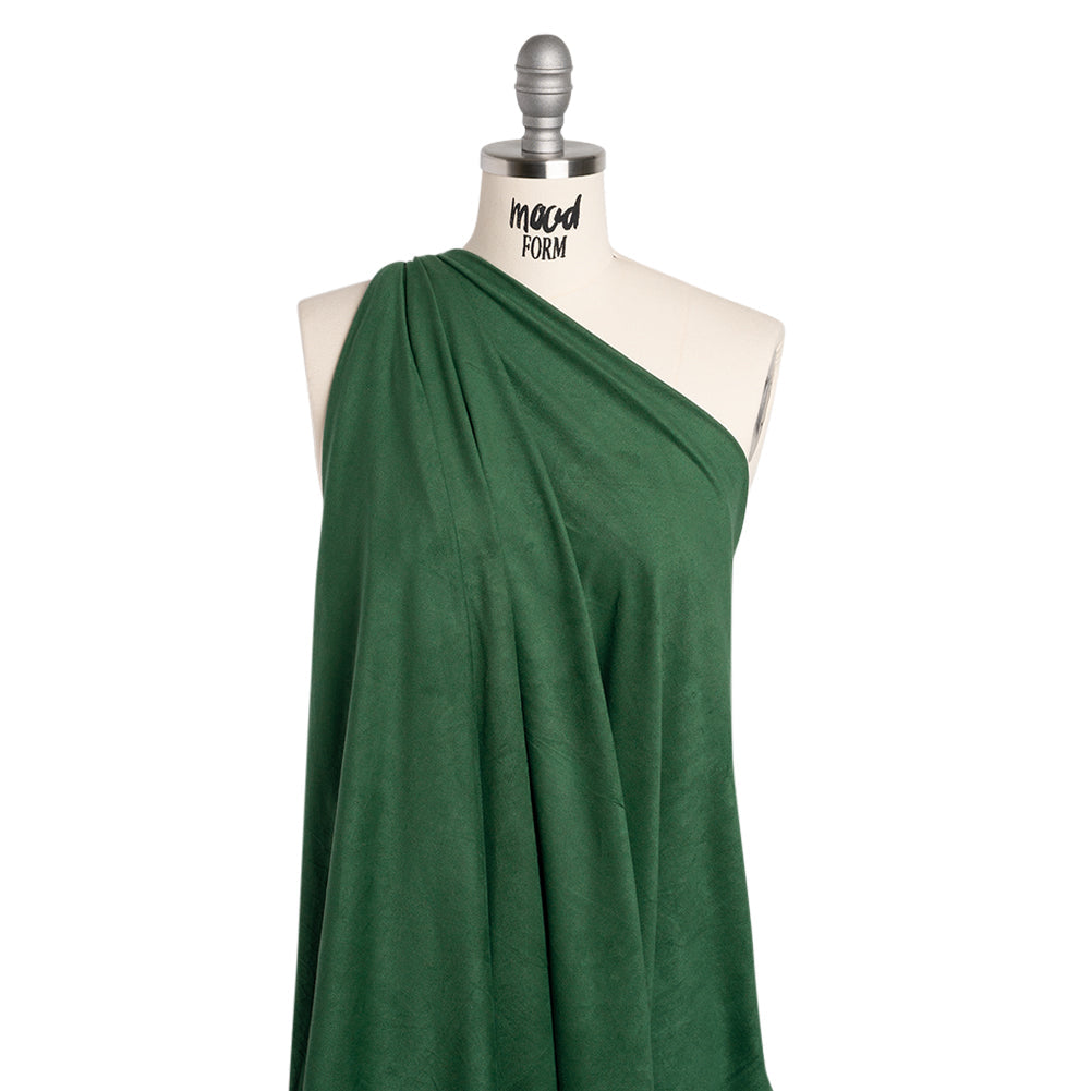Yaya Han Stretch Faux Suede - Hunter Green - Cosplay Collection