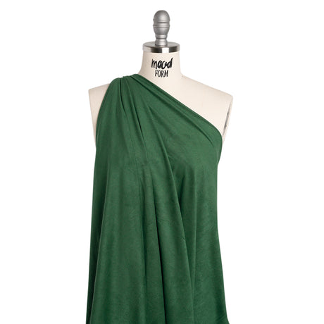 Yaya Han Stretch Faux Suede - Hunter Green - Cosplay Collection