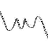 Yaya Han Studded Trim - Fantasy Silver and Black Single Row, 0.3125" - Cosplay Collection