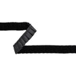 Yaya Han Pleated Velveteen Ribbon Trim - Black, 1" - Cosplay Collection