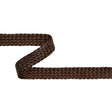 Yaya Han Sleek Braided Ribbon Trim - Viking Brown, 1" - Cosplay Collection