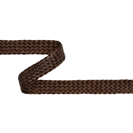 Yaya Han Sleek Braided Ribbon Trim - Viking Brown, 1" - Cosplay Collection