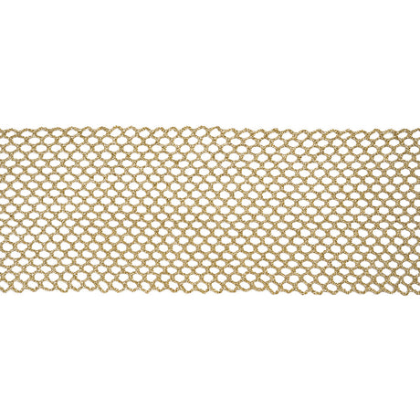 Yaya Han Metallic Mesh Trim - Gold, 4.63" - Cosplay Collection