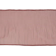 Yaya Han Pleated Ruffle Organza Trim - Mermaid Dark Red, 5" - Cosplay Collection