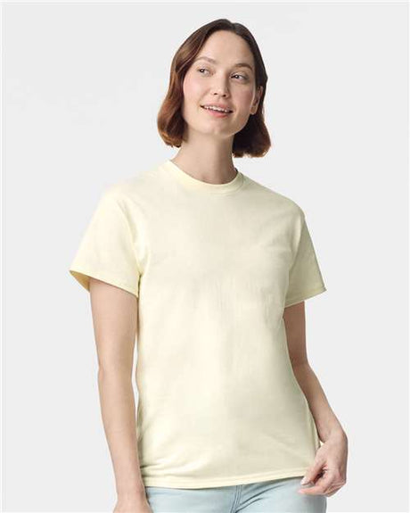 Unisex Heavy Cotton Crewneck Short Sleeve T-Shirt