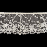 Yaya Han Ruffled Lace Trim - Champagne Floral, 3.5" - Cosplay Collection