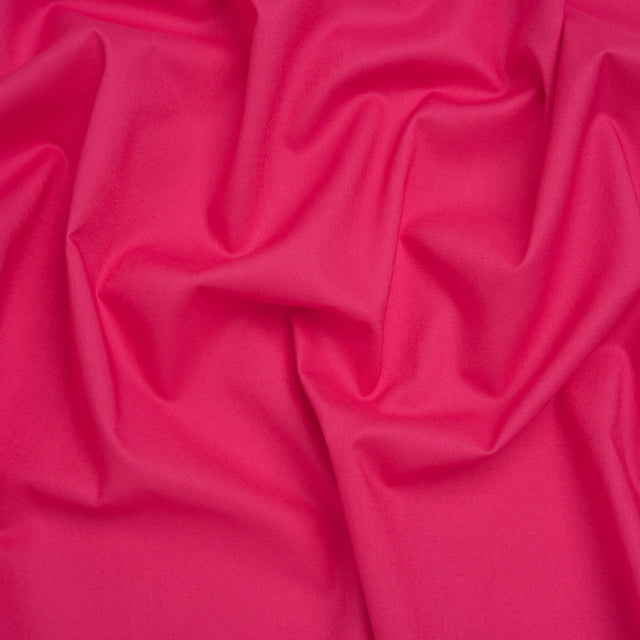 Sew Classic Solid Quilting Cotton Fabrics - Bright Pink