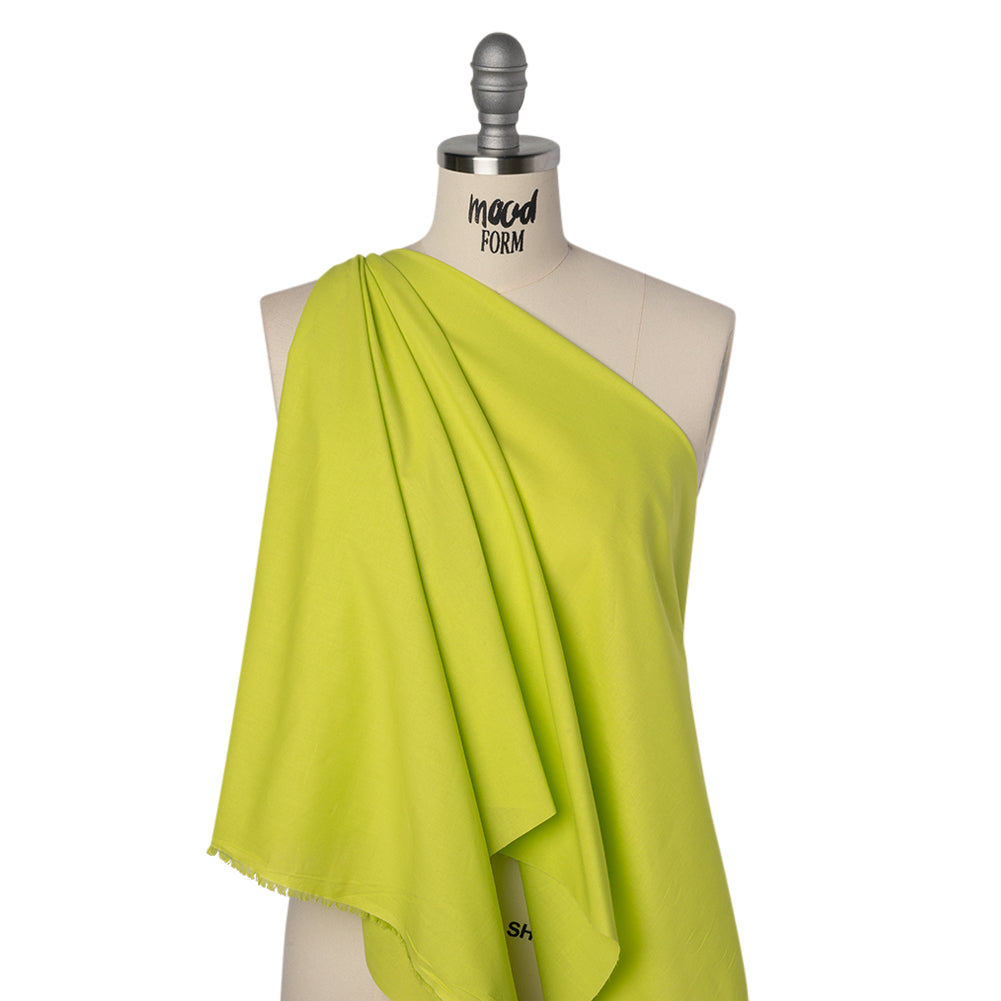 Sew Classic Solid Quilting Cotton Fabrics - Apple Green