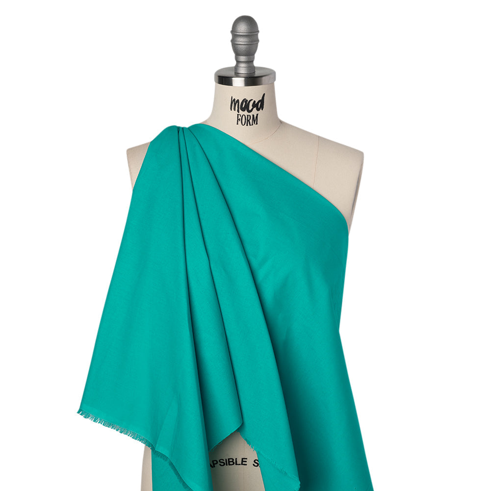 Sew Classic Solid Quilting Cotton Fabrics - Viridian Green
