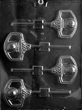 Basketball & Net Lolly Chocolate Mold - LPS075