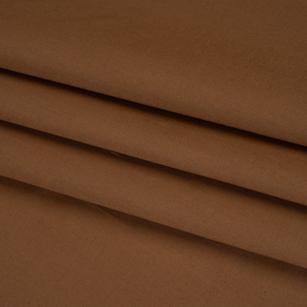 Sew Classic Solid Quilting Cotton Fabrics - Medium Cocoa
