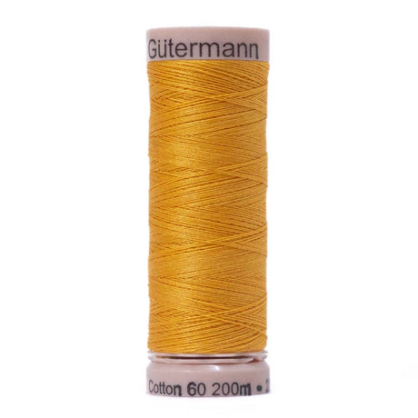 Gutermann 60 Wt Natural Cotton Thread 200m - 1661 Light Topaz